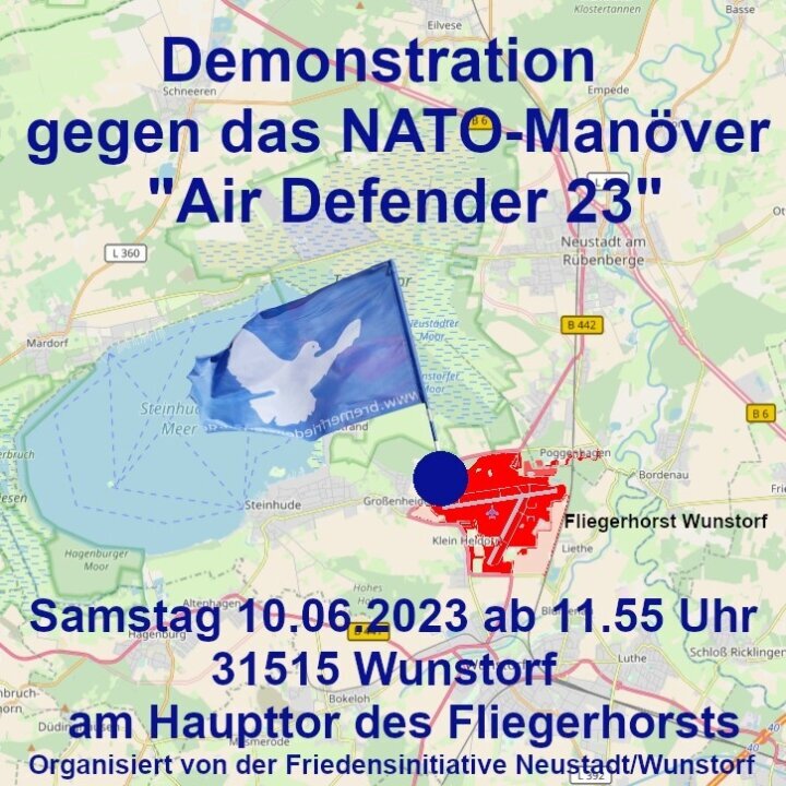 Demo_gegen_Air_Defender_23_Fliegerhorst_Wunstorf__10.06.2023